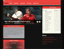 Tablet Screenshot of alexandraunited.co.za